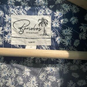 Bonobo’s Riviera short sleeve printed shirts : Size -Medium